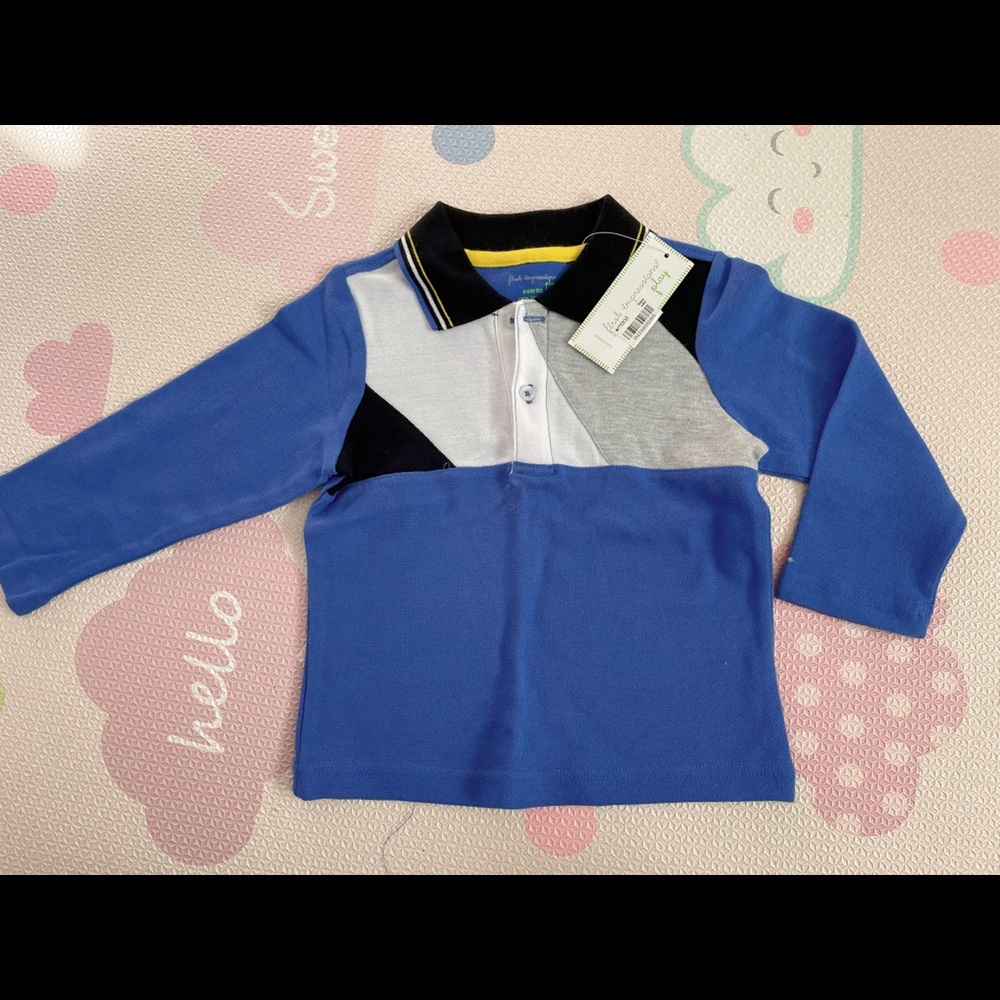 New First expressions boy long sleeves 24m